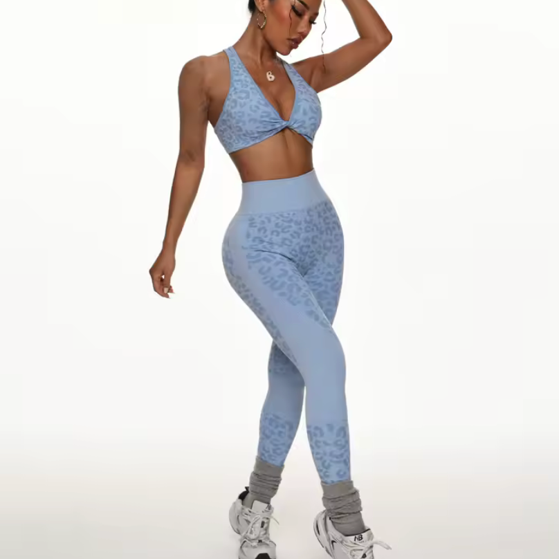 Combinaison de sport léopard